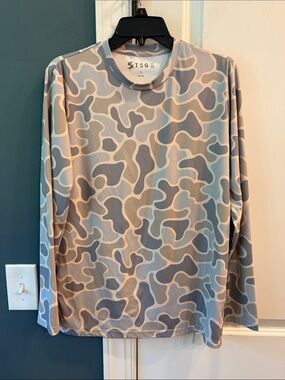 TSG Camo Long Sleeve Dri fit Tshirt